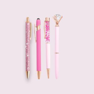 Lytwtw's Pink Luxury Ballpoint Pen Metal